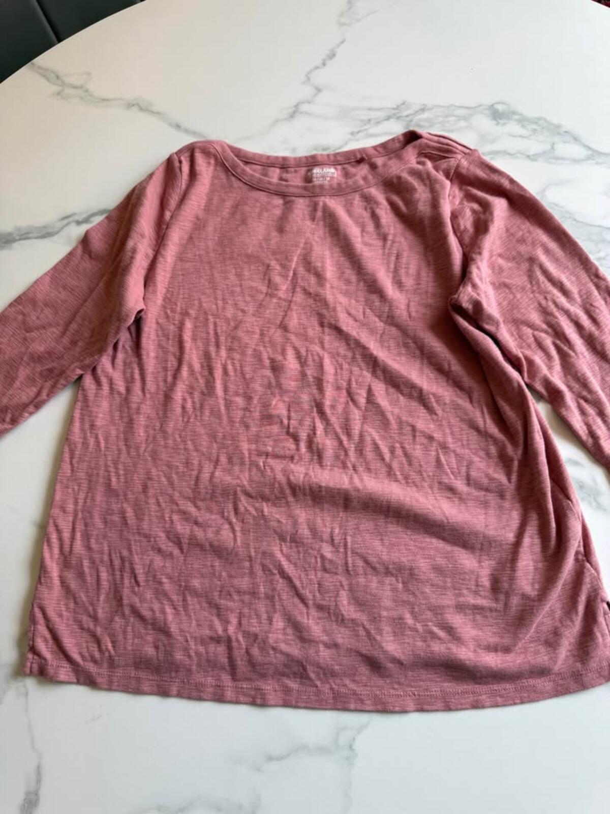 Kirkland Pink Long Sleeve Top M