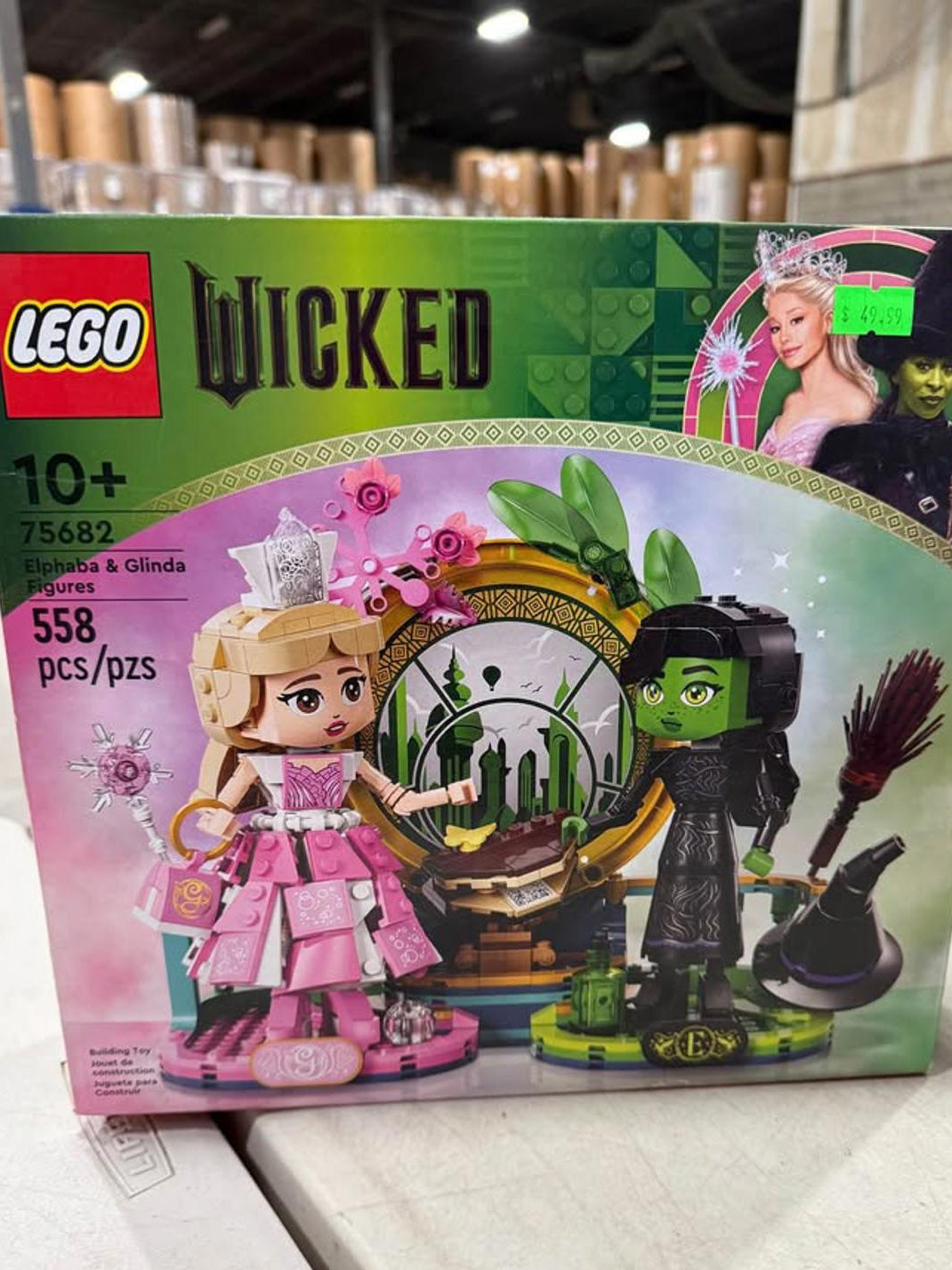 LEGO Wicked Elphaba & Glinda Figures Set 75682