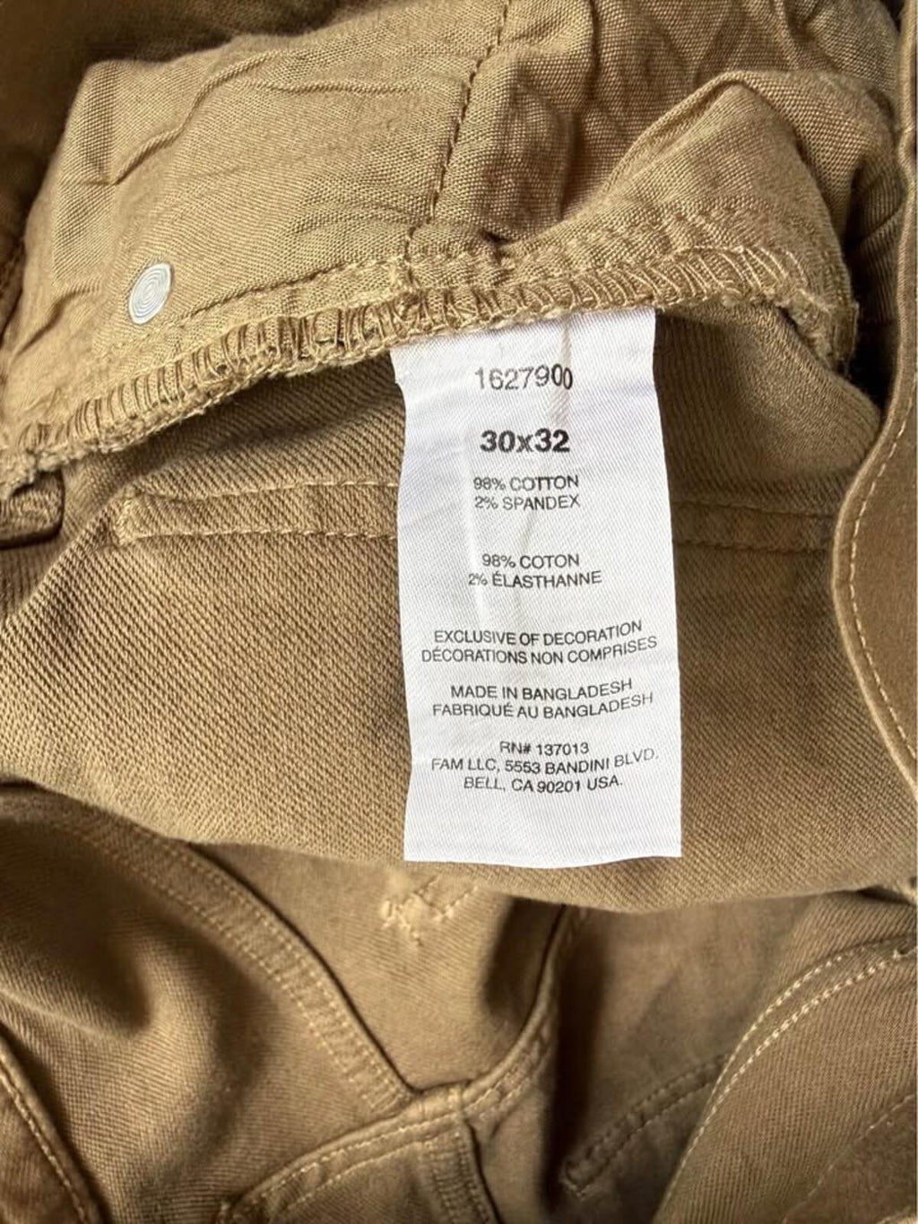 Banana Republic Men's Tan Chino Pants 30x32