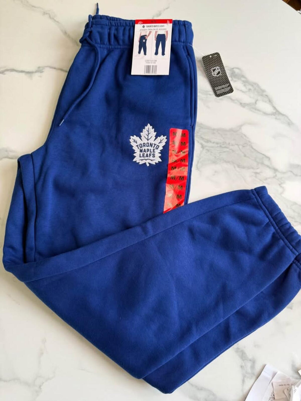 New Toronto Maple Leafs Blue Joggers M/M