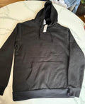 Black Pullover Hoodie S-M