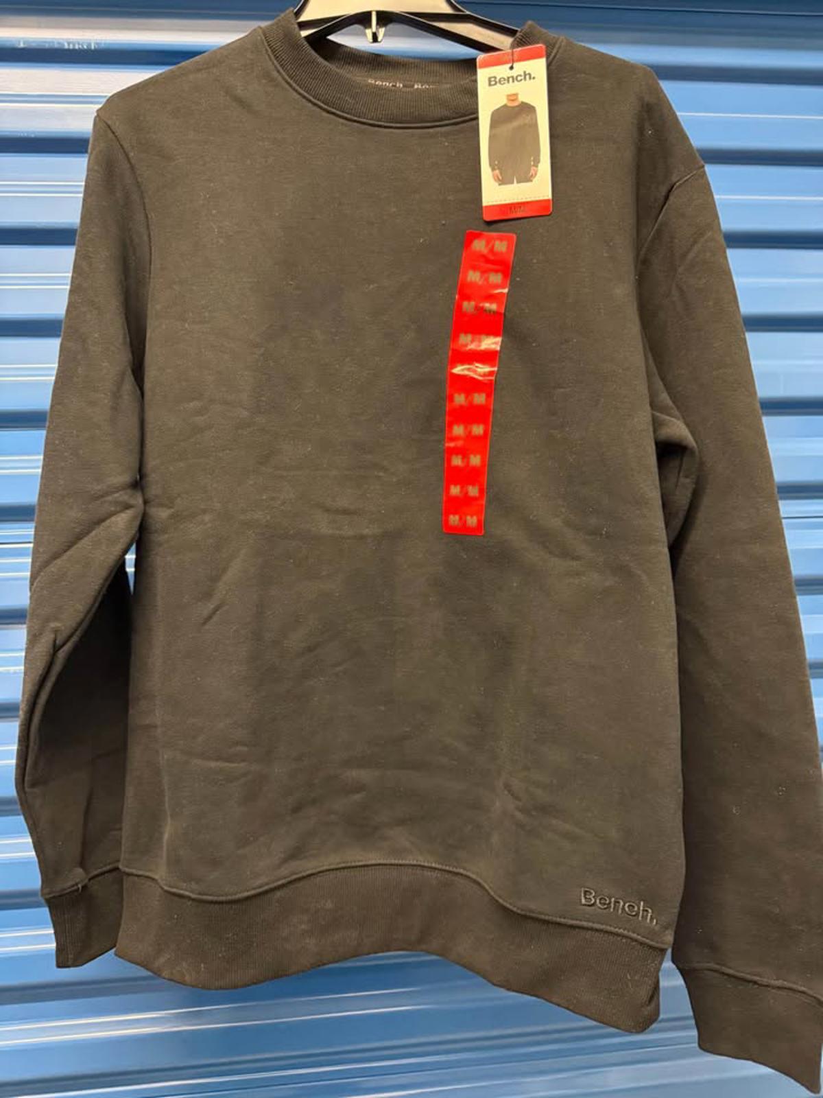 Bench Black Sweatshirt New with Tags Size M