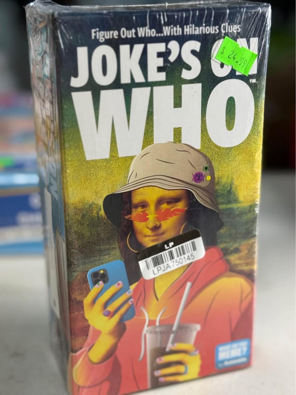 New Joke's On Who Board Game