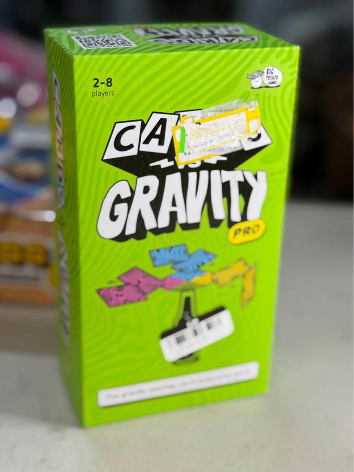 Damn You Gravity Pro Card Game Big Potato Games