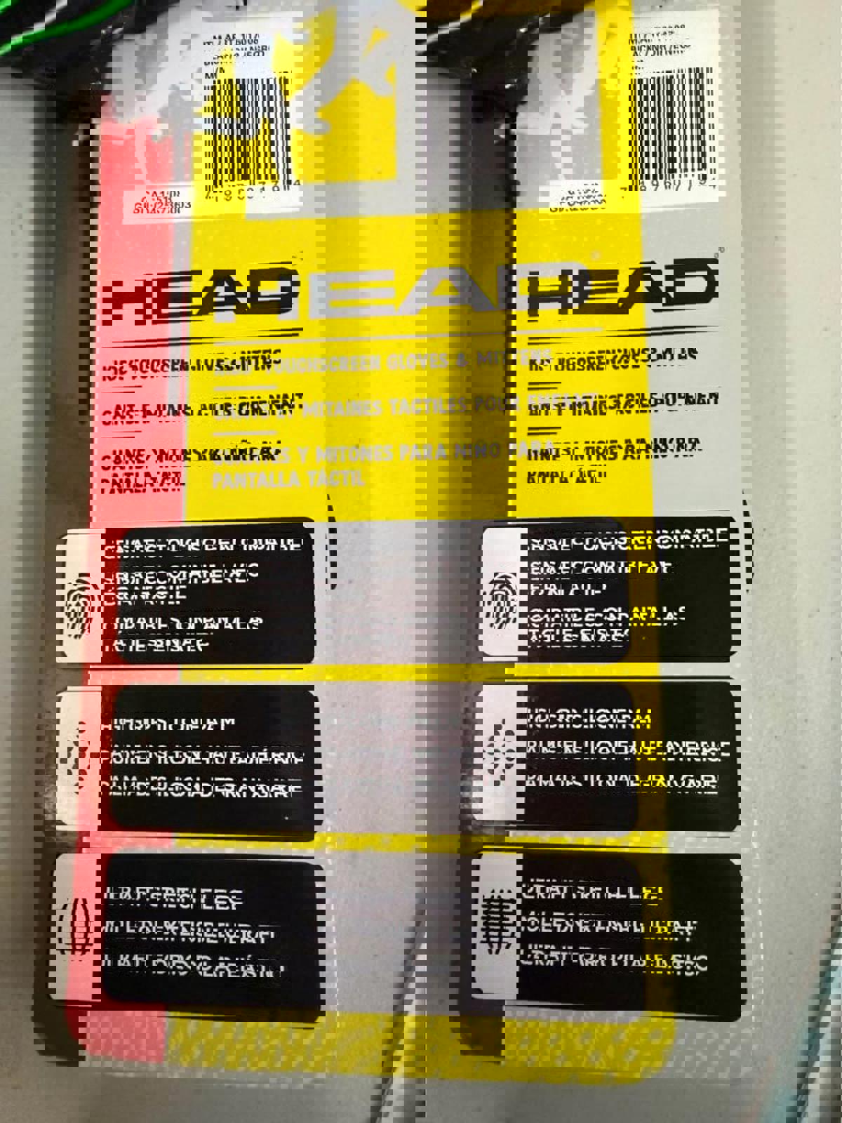 HEAD Kids' Touchscreen Gloves M (6-10)