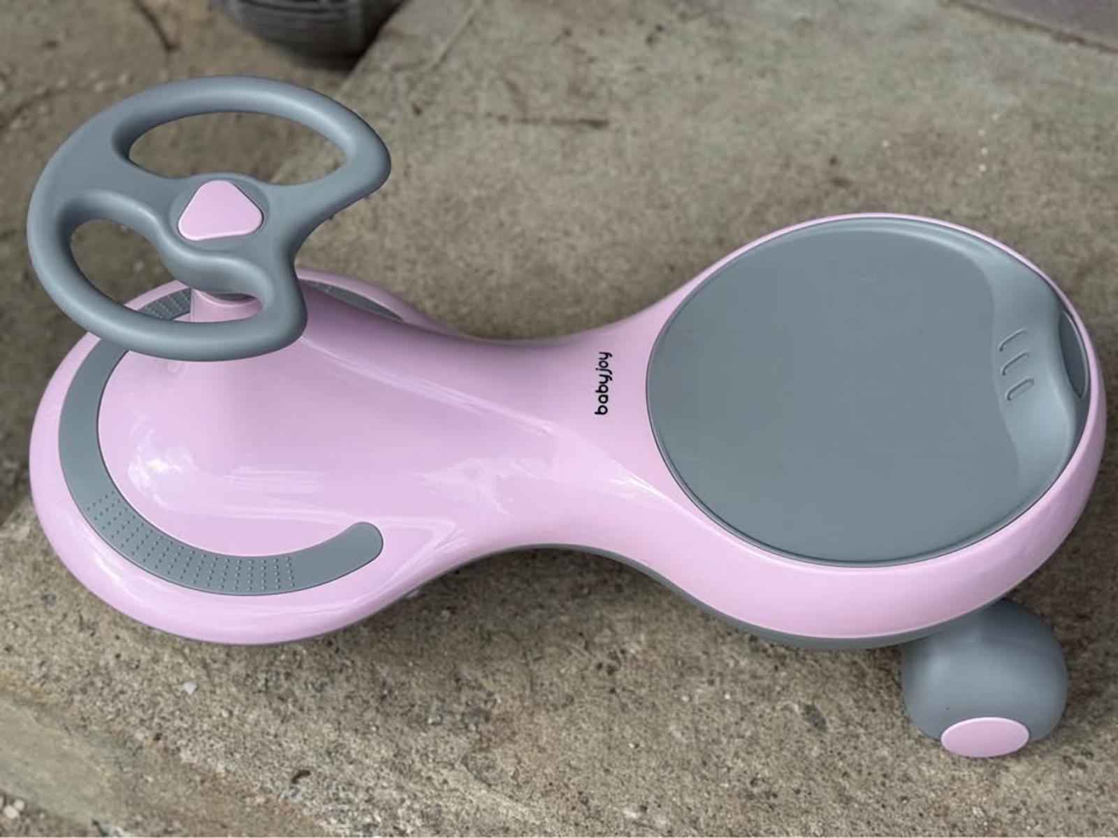 Babyjoy Pink Wiggle Car