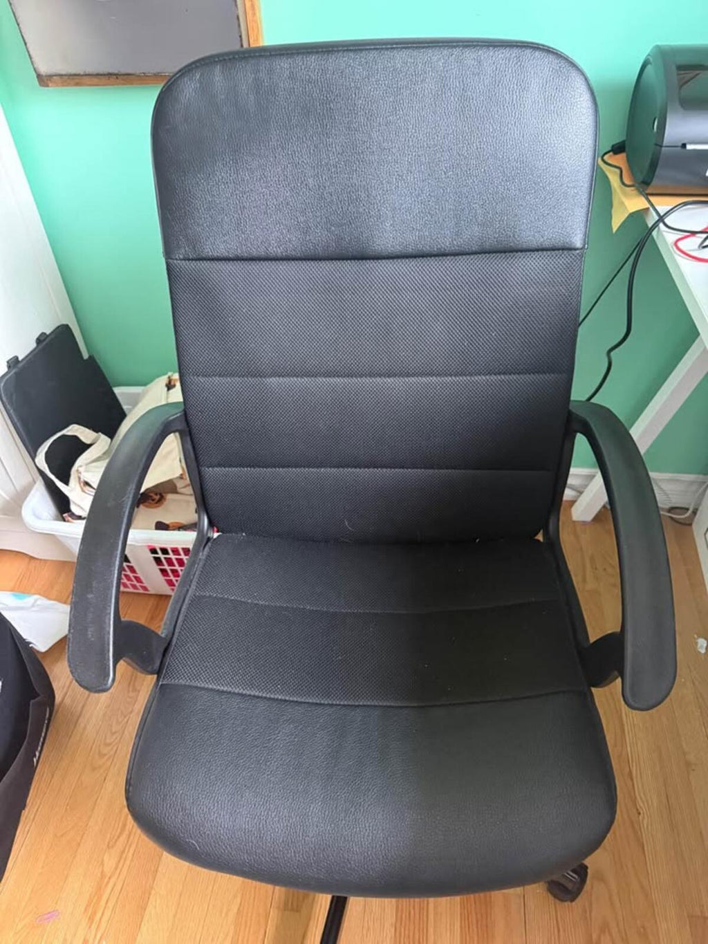 Black High-Back Office Chair