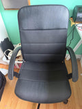 Black High-Back Office Chair