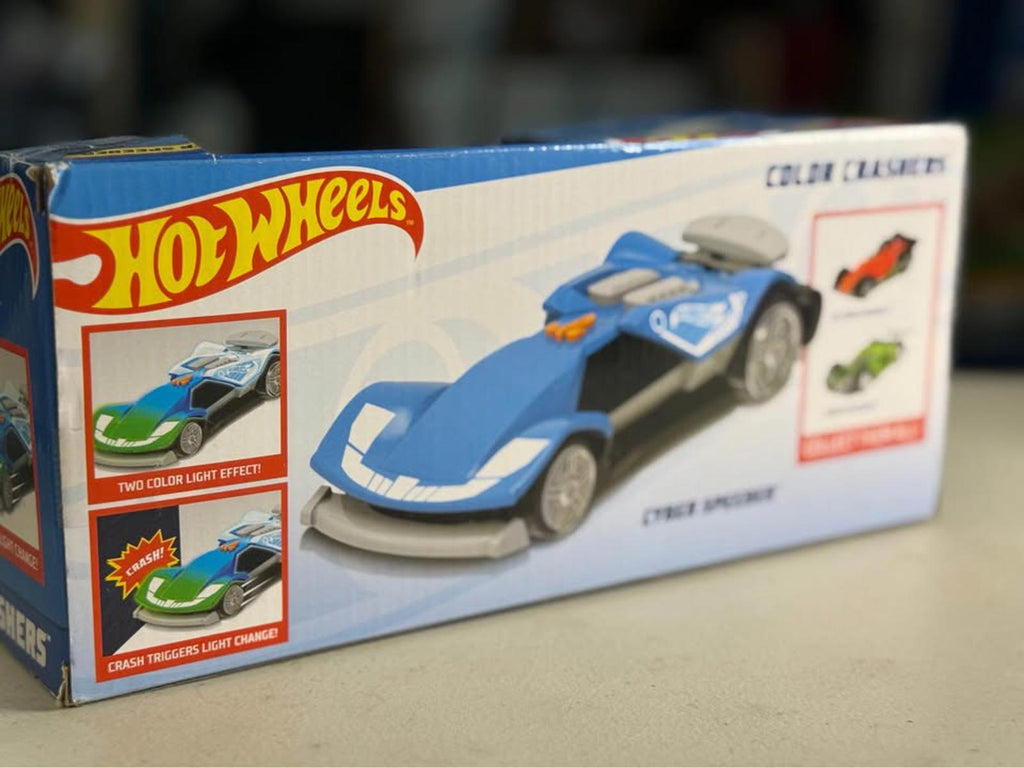 Hot Wheels Color Crashers Cyber Speeder Toy Car