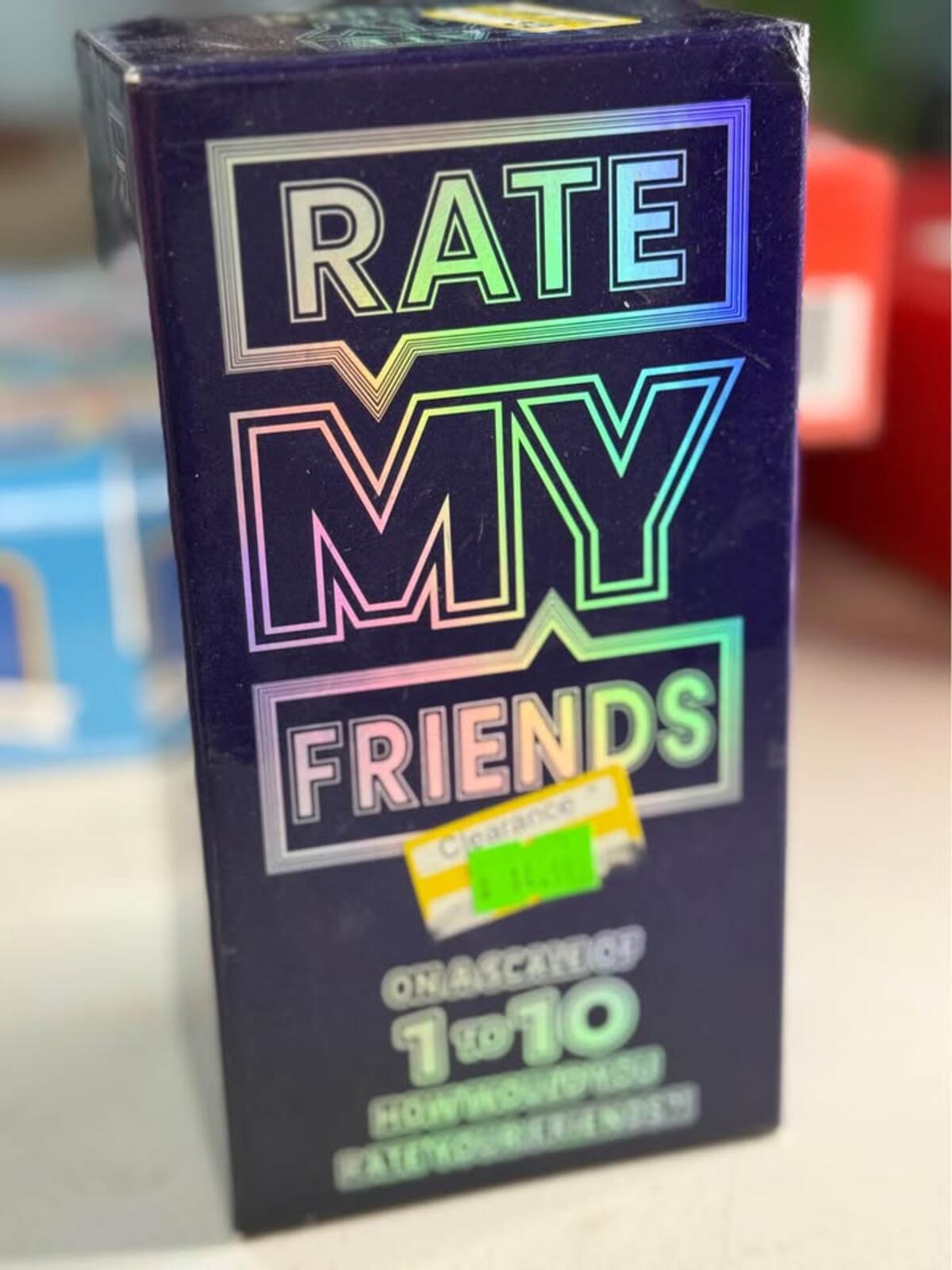 Rate My Friends Game