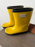 Stonz Yellow Rain Boots Size 13 US / 31 EU