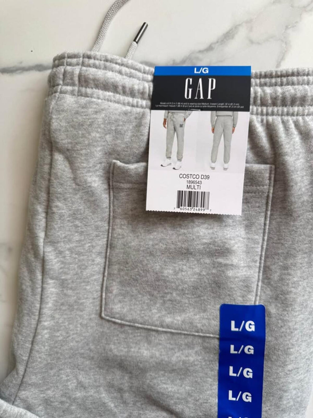 GAP Light Grey Sweatpants Large