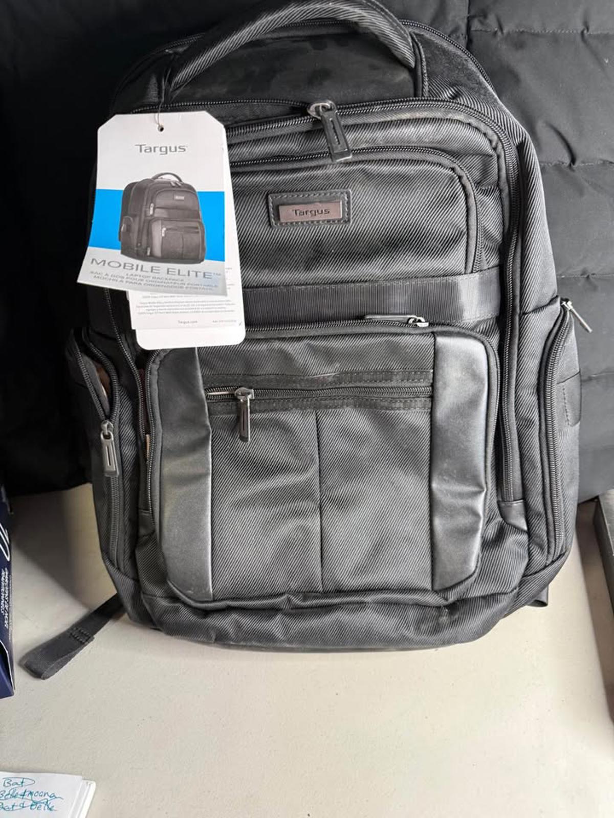 New Targus Mobile Elite Laptop Backpack