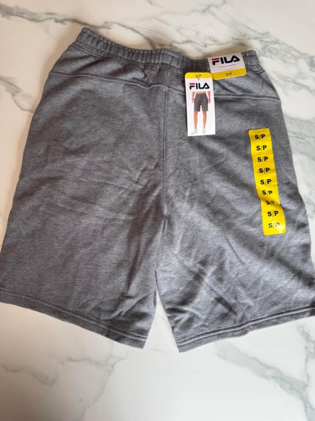 Fila Gray Shorts Mens S/P 9" Inseam