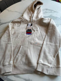 Kirkland Signature Unisex Logo Hoodie Beige Men's M Ladies' L
