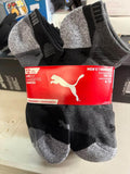 Puma Men's 12-Pair Low Cut Cushioned Socks