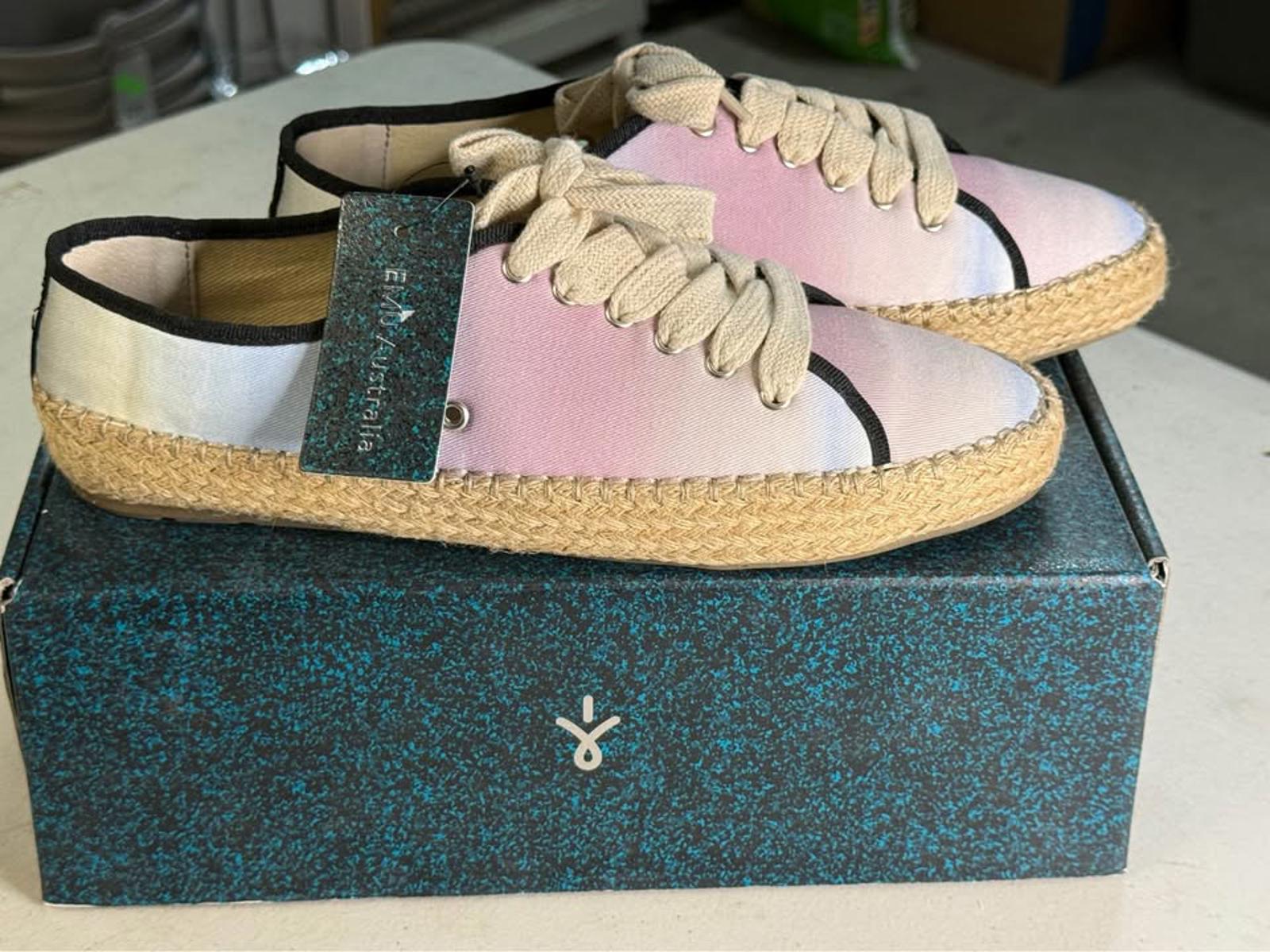 EMU Australia Pastel Tie-Dye Espadrille Sneakers New with Tags