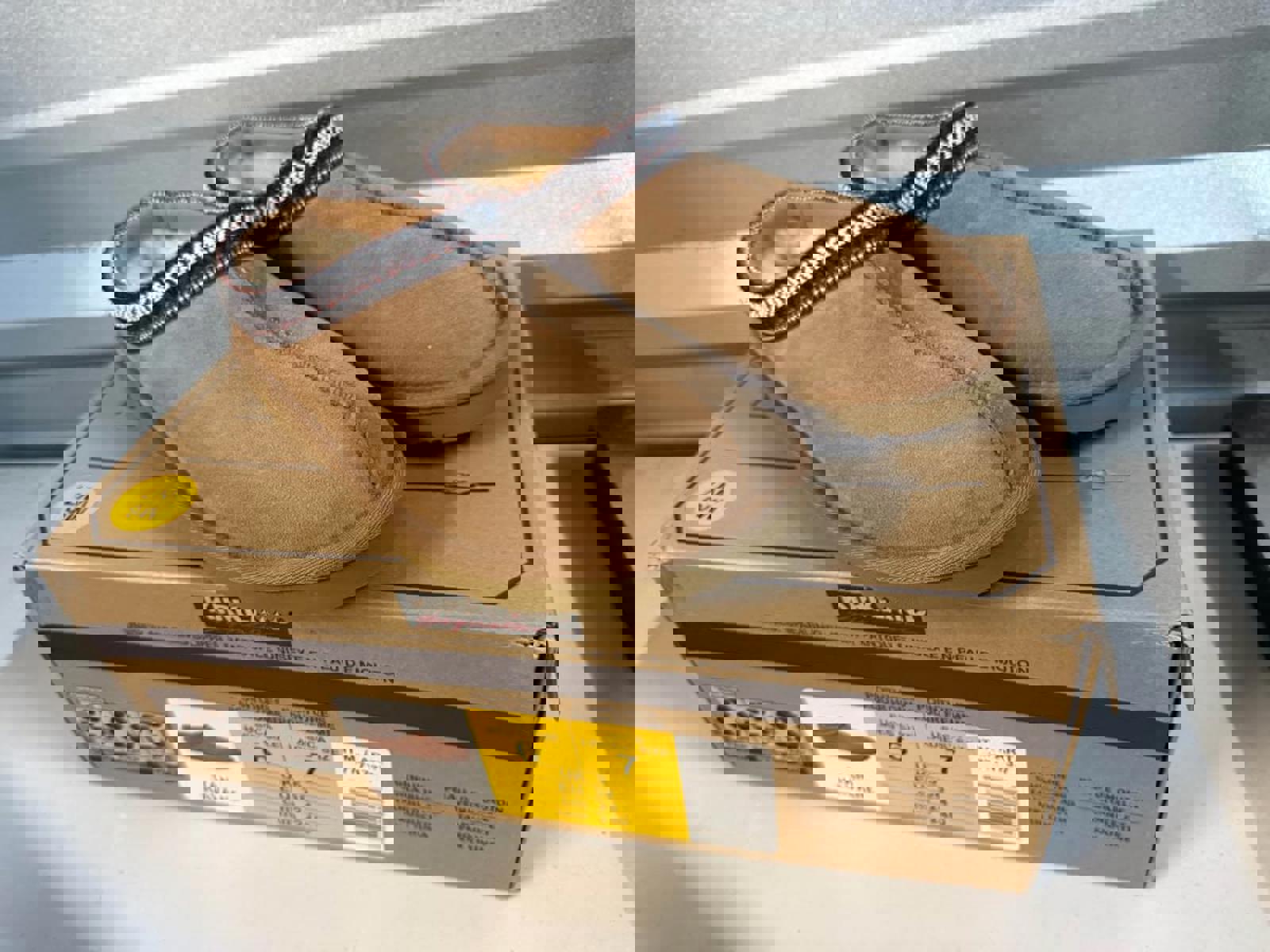 Kirkland Signature Unisex Shearling Slippers Ladies Size 7 Mens 6