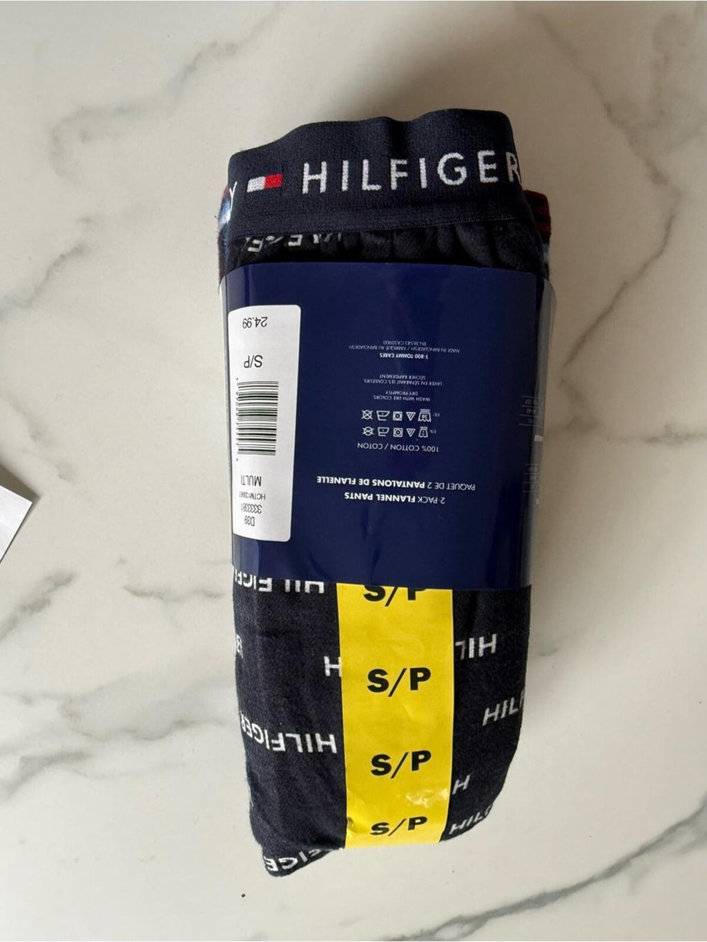 Tommy Hilfiger Multi Plaid & Logo Lounge Pants Set - 2 pack
