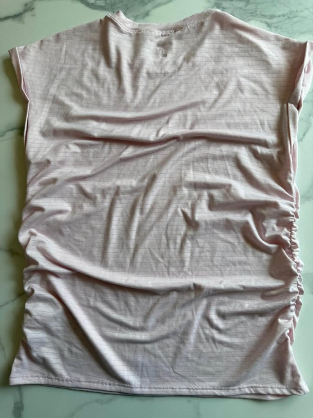 Lole Pink Ruched Activewear Top S/P