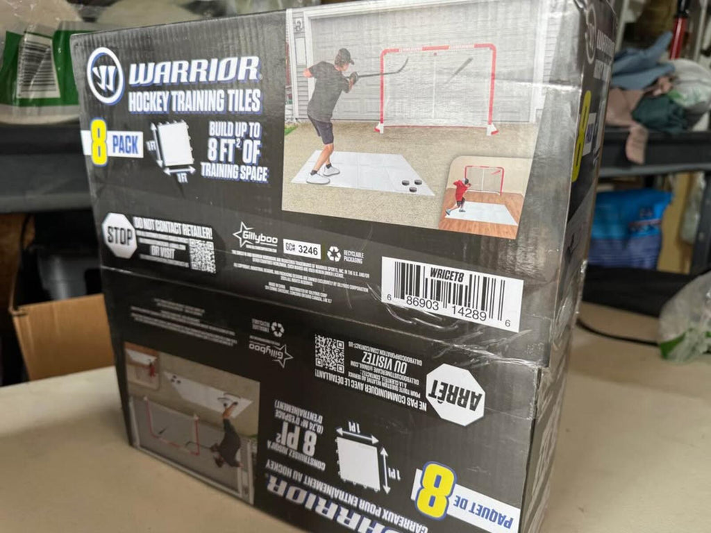 Warrior Hockey Training Tiles 8 Pack