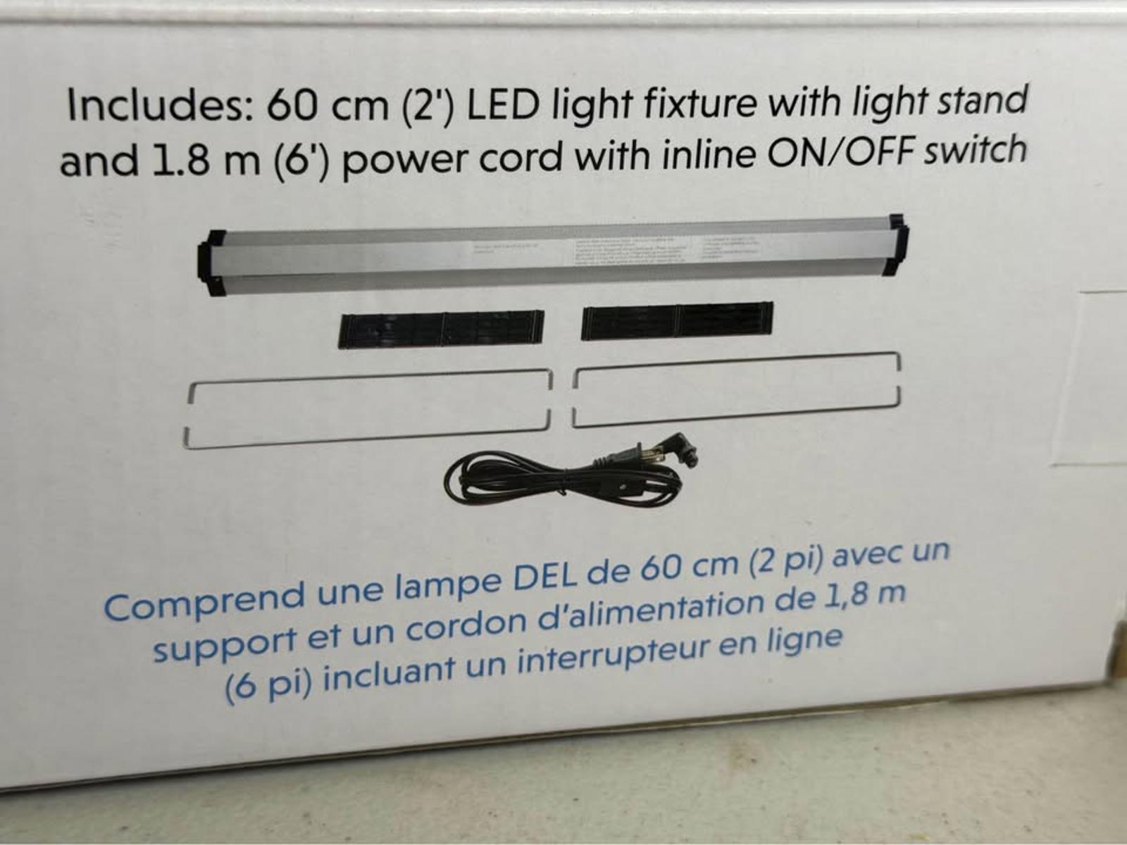 Jiffy Hydro LED Grow Light for Seedlings & Cuttings 2 ft