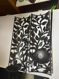 Black wall sconces