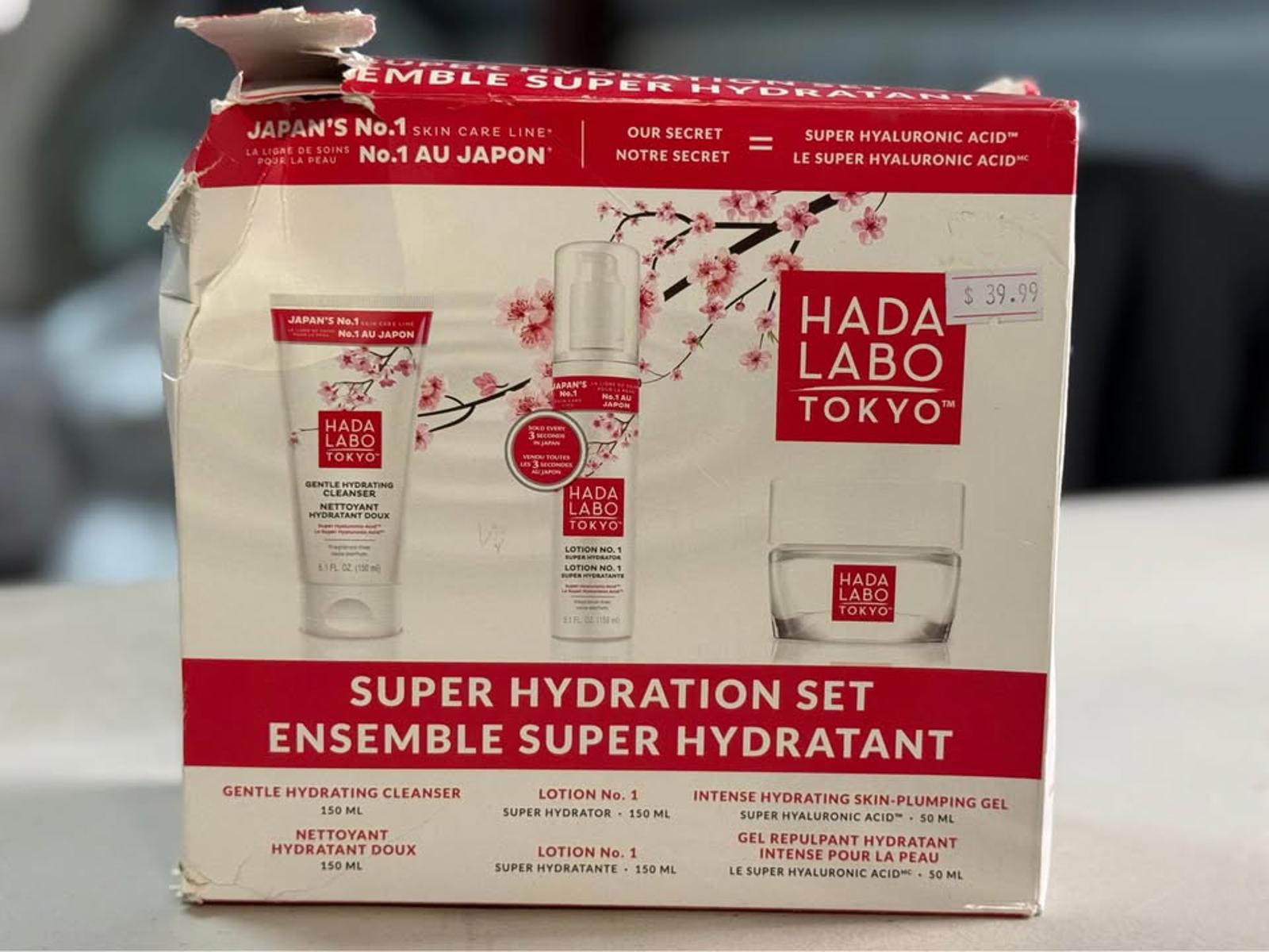 Hada Labo Tokyo Super Hydration Skincare Set