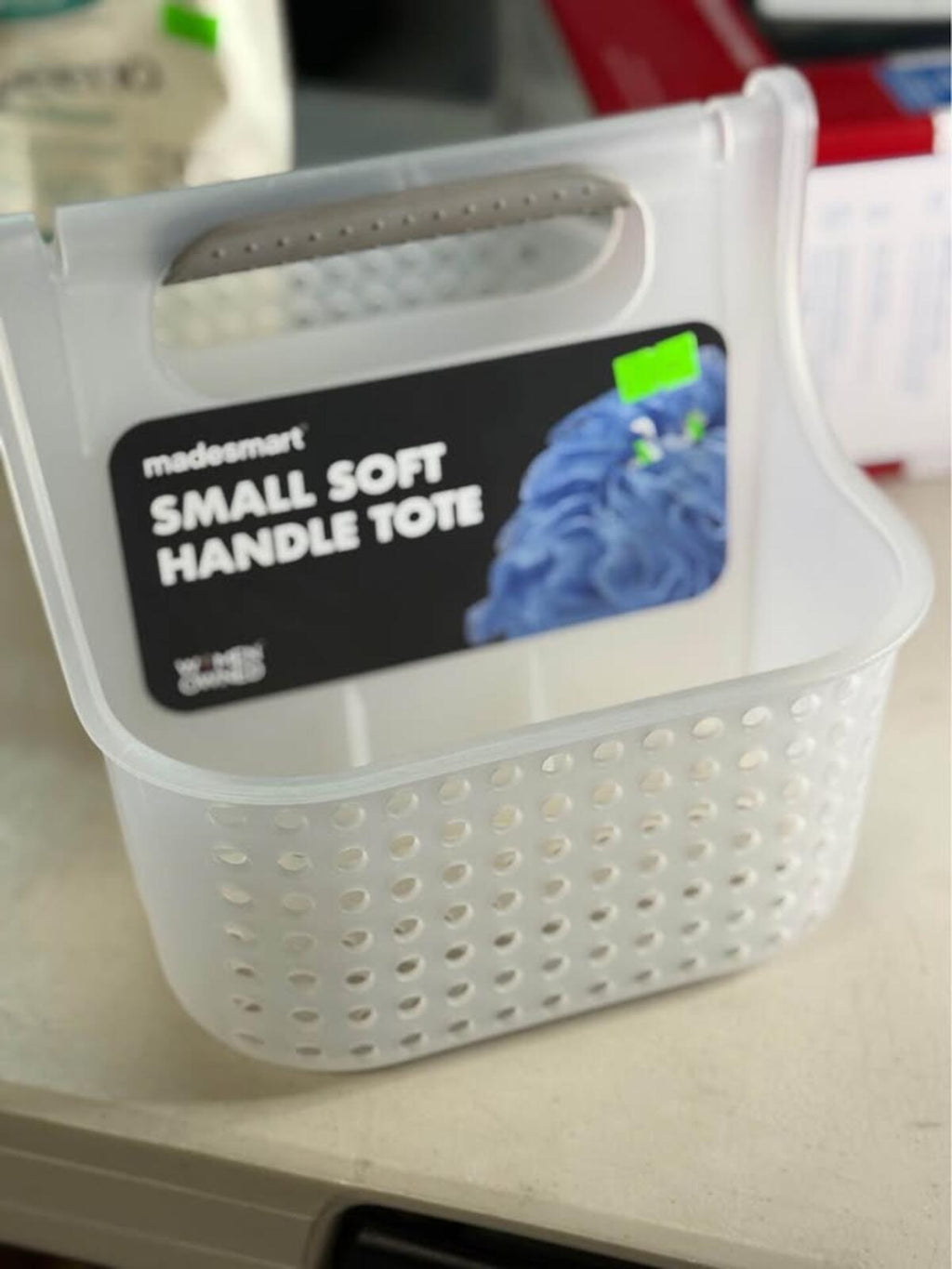 madesmart Clear Small Soft Handle Tote