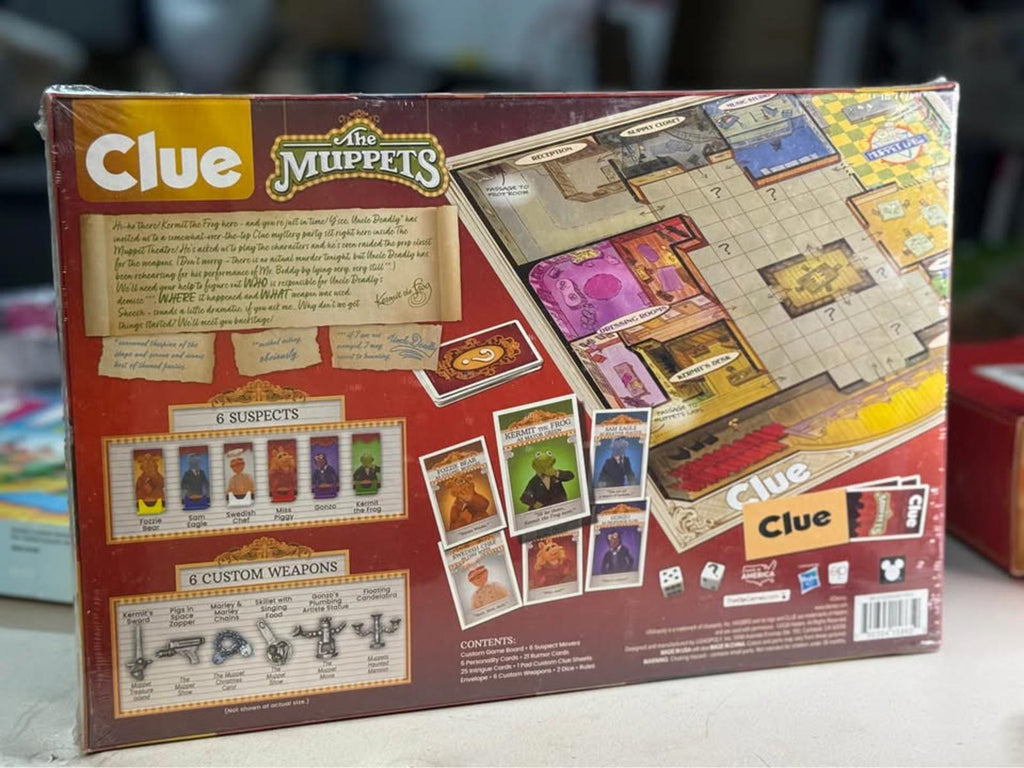 Clue The Muppets Board Game