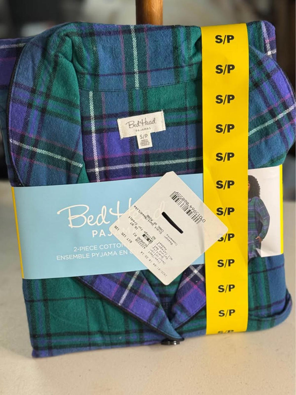 BedHead Plaid Pajama Set S/P