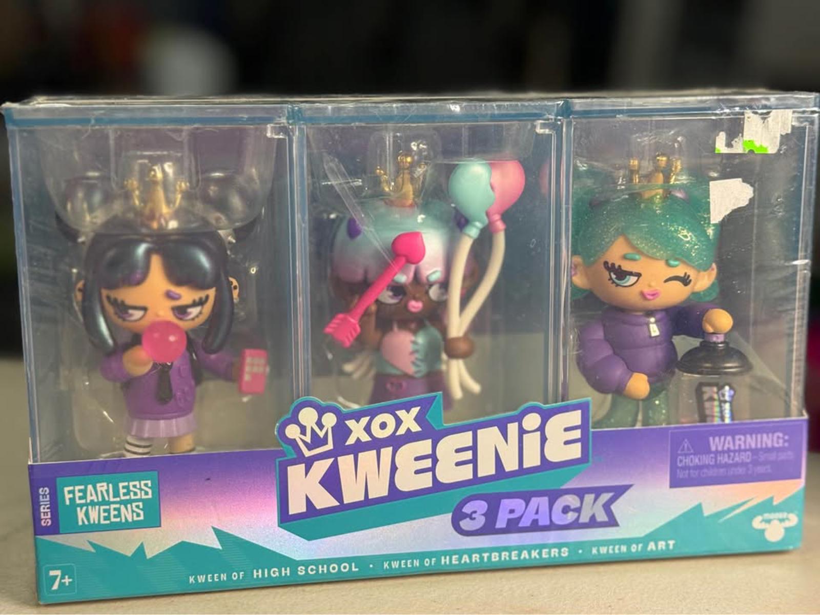 XOX Kweenie Fearless Kweens 3 Pack Figures
