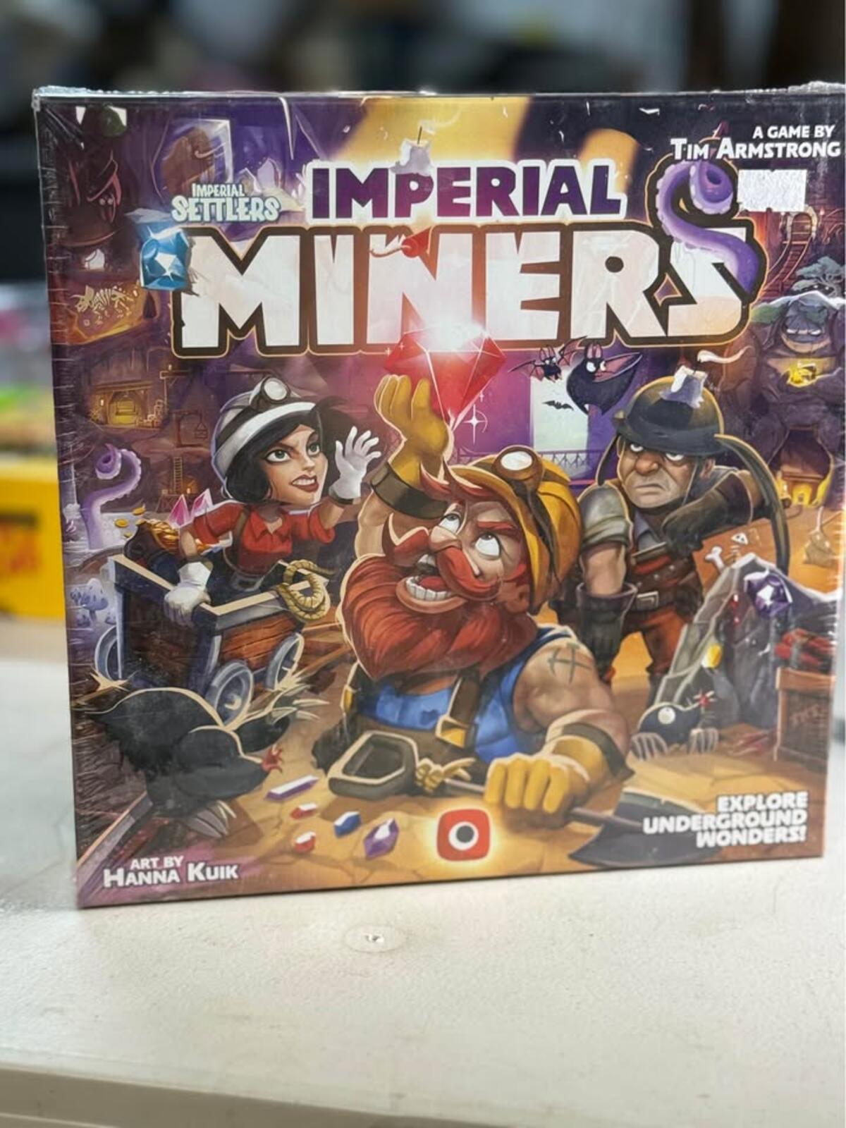 Imperial Settlers Miners Board Game