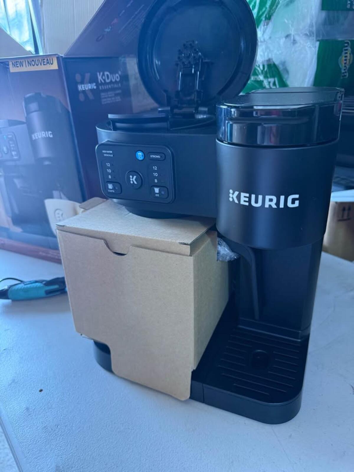 New Keurig K-Duo Essentials Single Serve & Carafe Coffee Maker