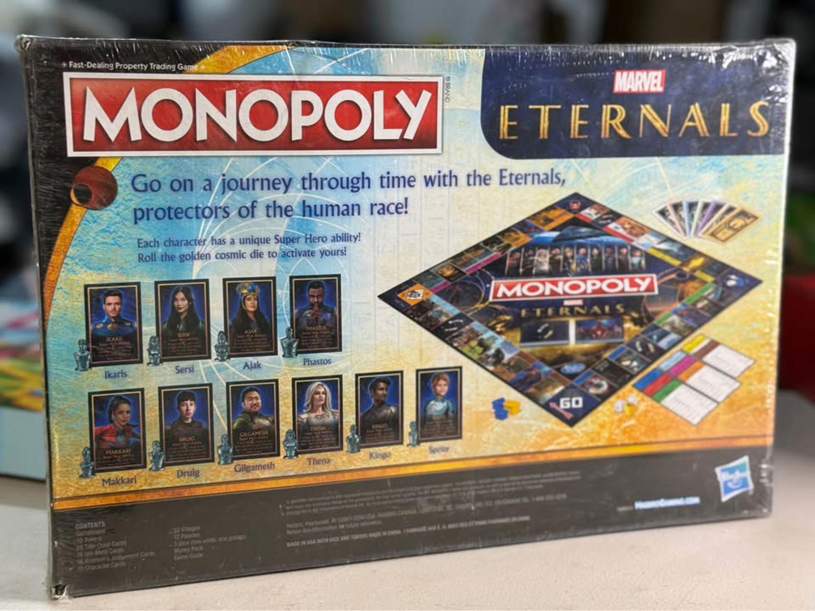Monopoly Marvel Eternals Board Game