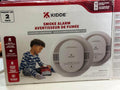 Kidde Smoke Alarms 2-Pack with 10-Year Battery Voice Alerts