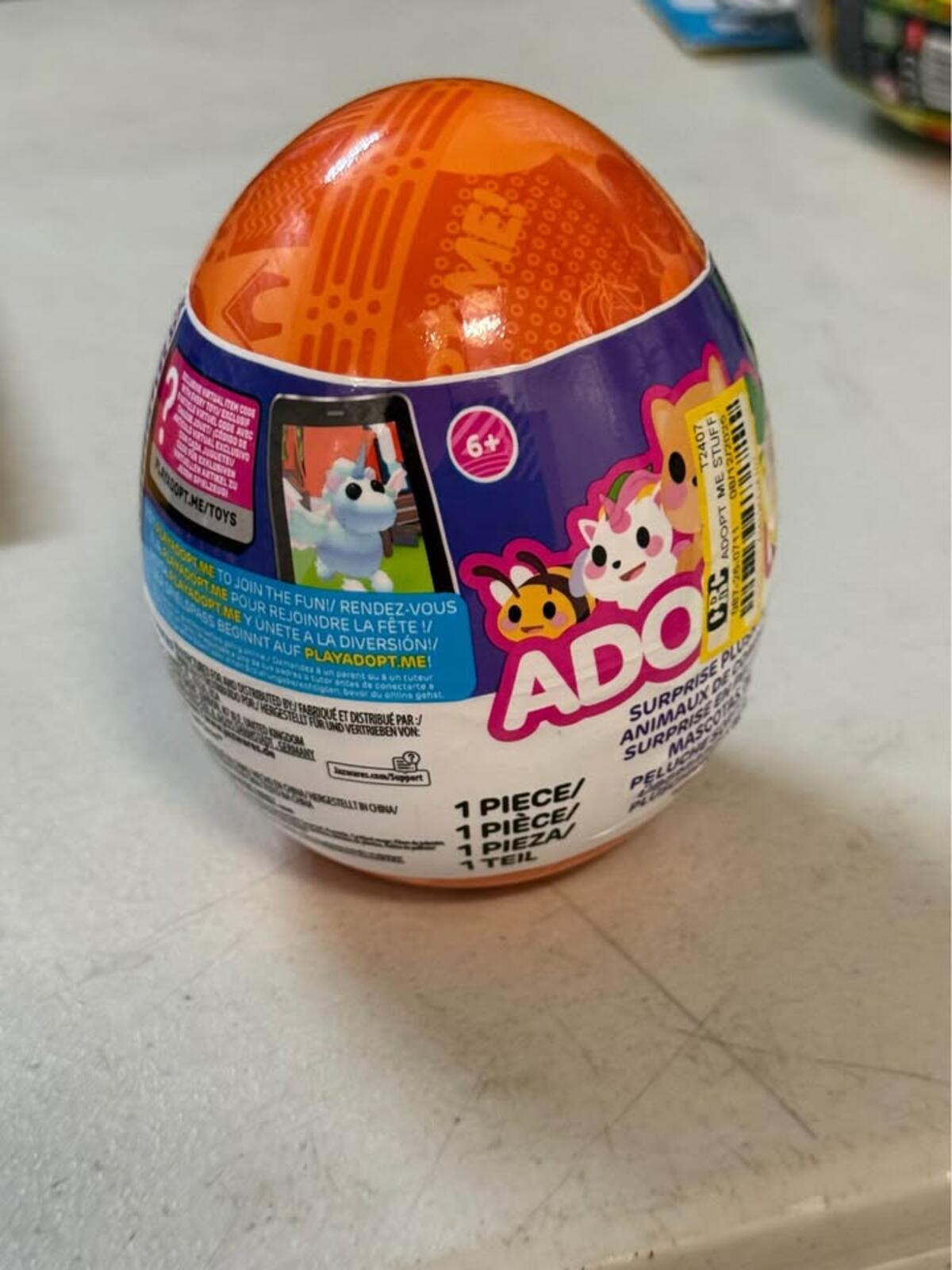 Adopt Me! Series 4 Mystery Egg plush pet
