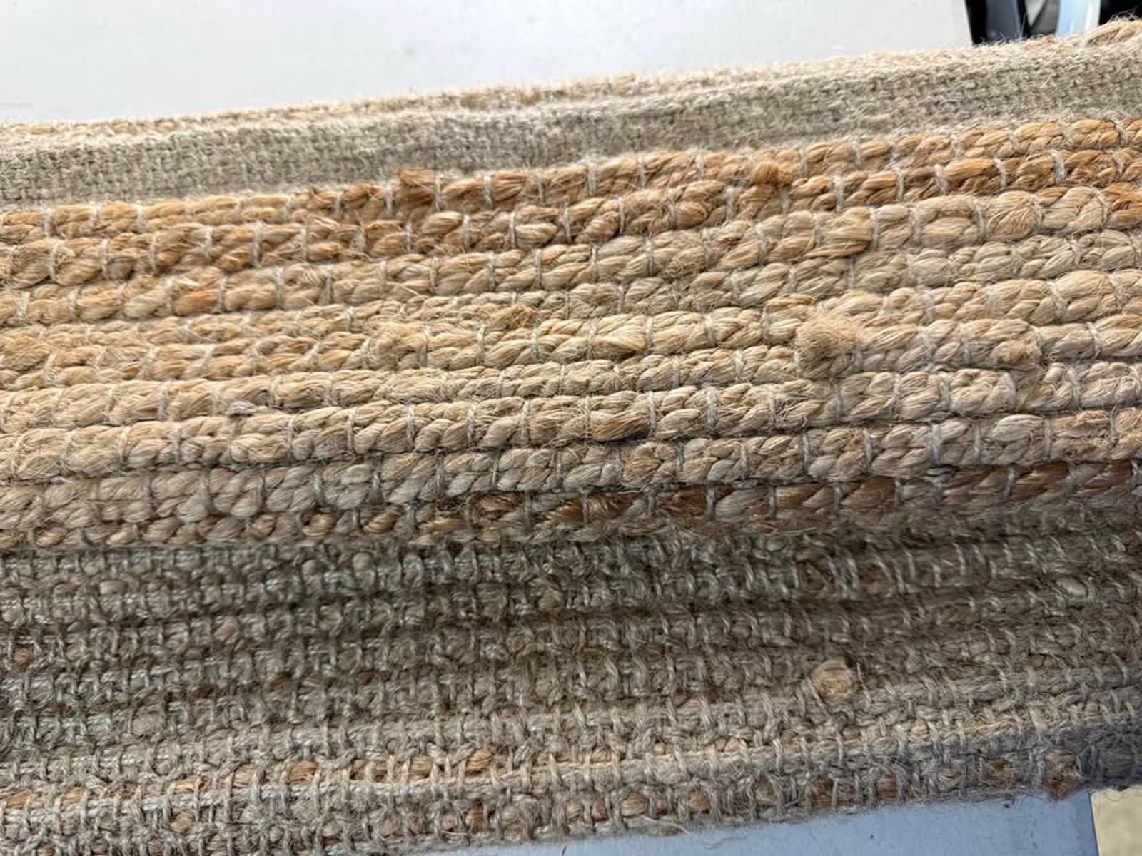 Natural Woven Jute Rug