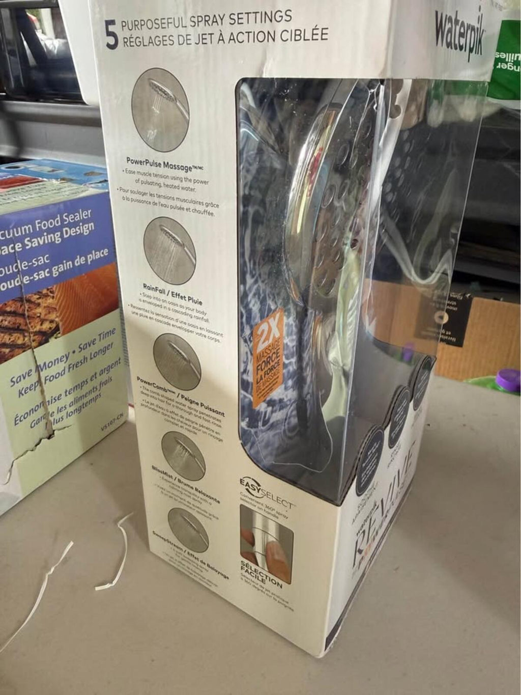 Waterpik Revive PowerPulse Shower Head