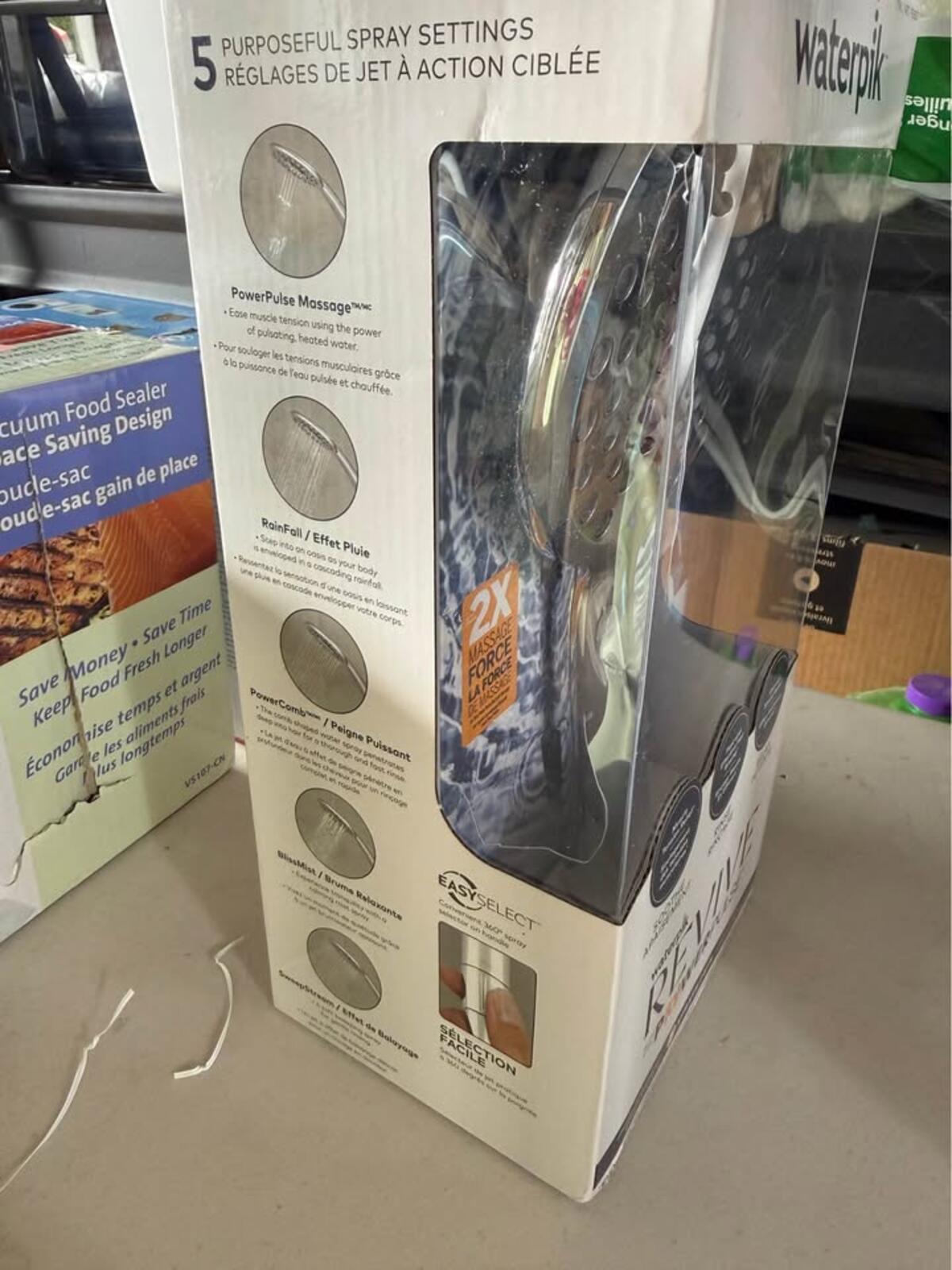 Waterpik Revive PowerPulse Shower Head