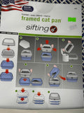 Framed Sifting Cat Pan Litter Box