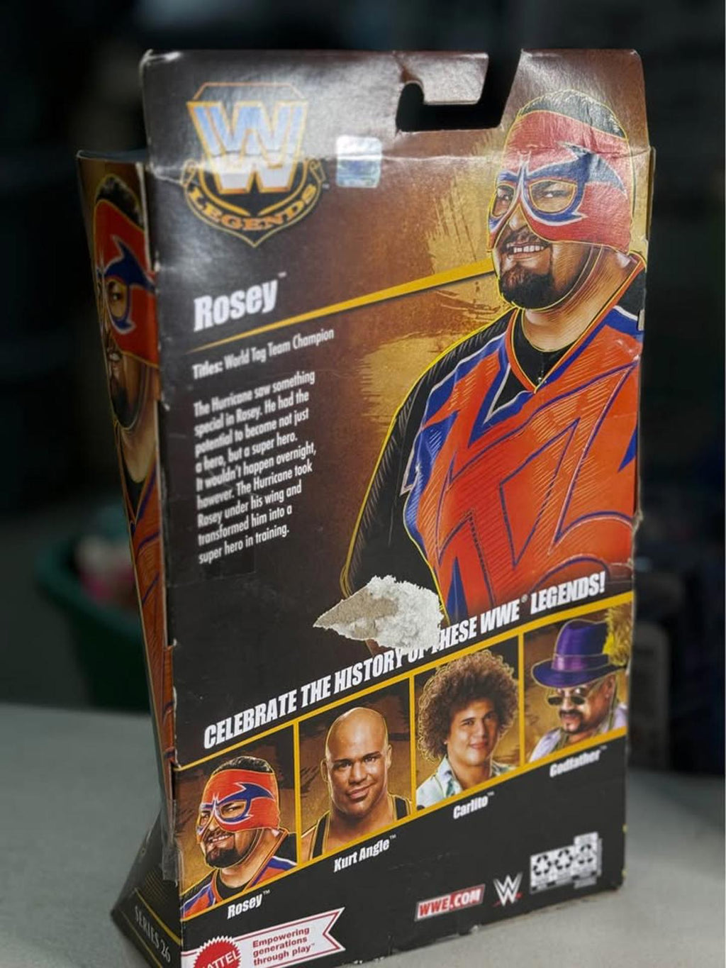 WWE Legends Elite Collection Series 26 Rosey Action Figure
