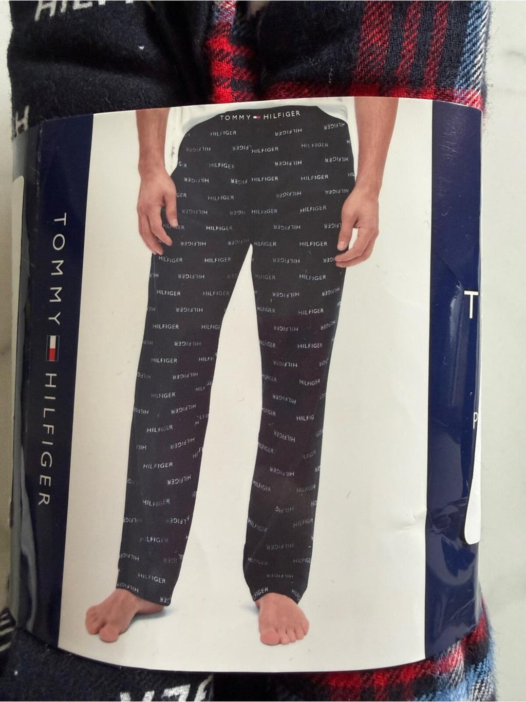 Tommy Hilfiger Red and Black Plaid pj pants