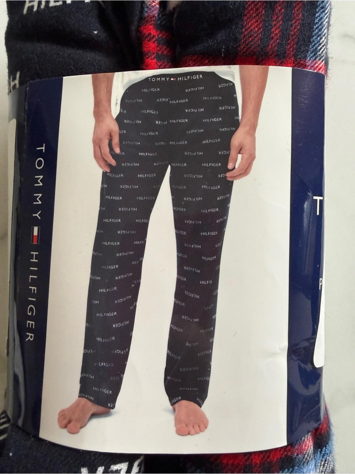Tommy Hilfiger Red and Black Plaid pj pants