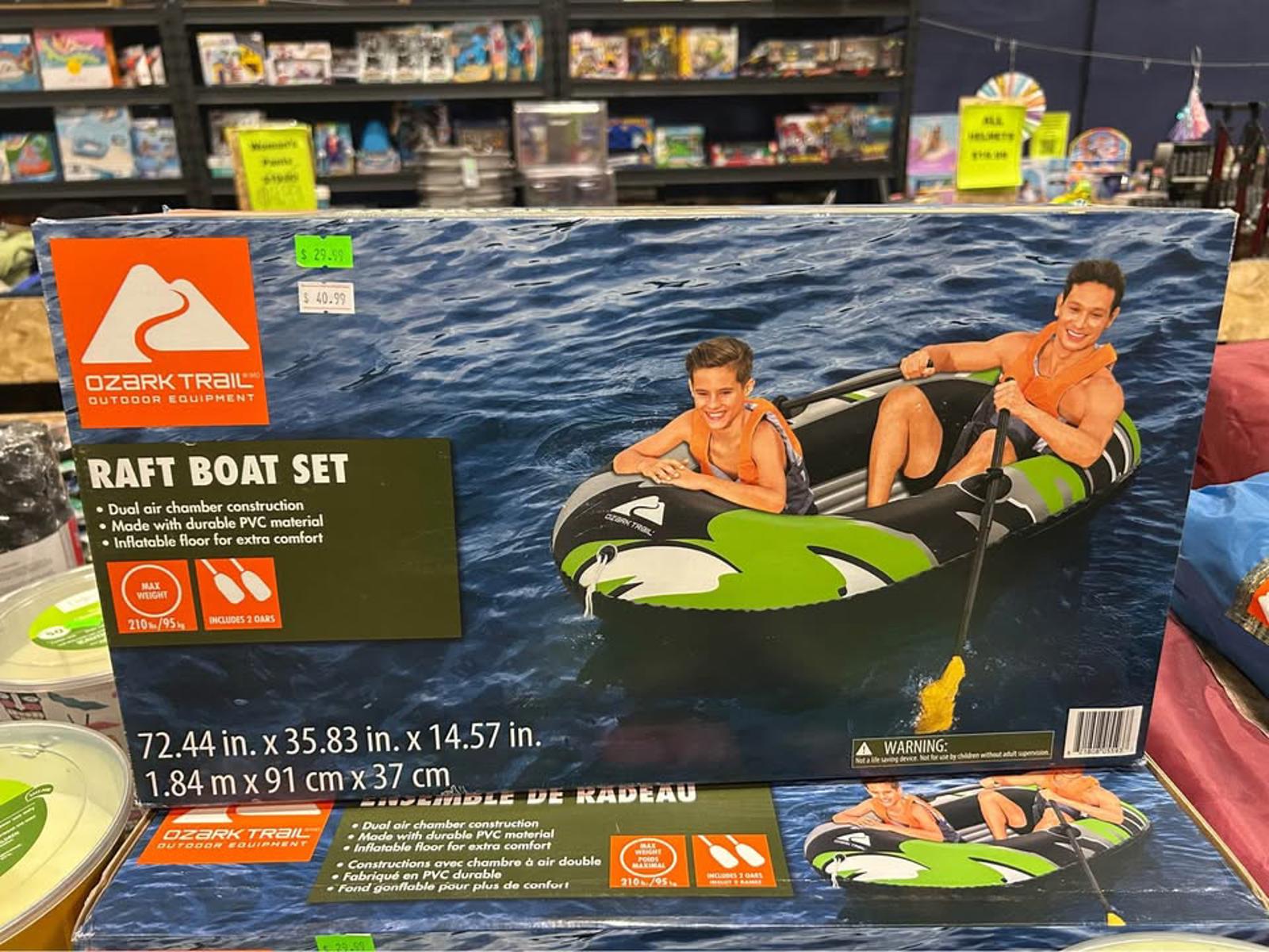 Raft boat set