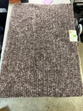 ALUNA Reversible Organic Mélange Brown/Beige Bath Rug 21x34