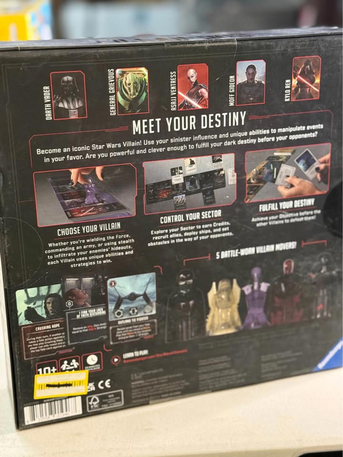 Star Wars Villainous Power of the Dark Side Board Game