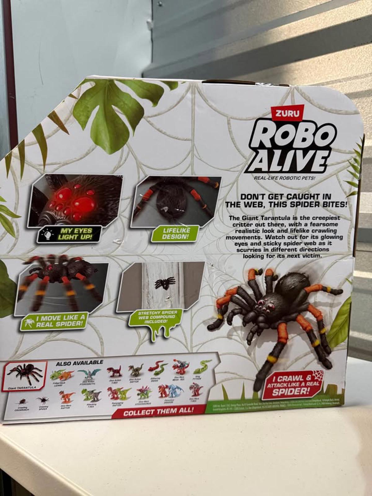ZURU Robo Alive Robotic Giant Tarantula