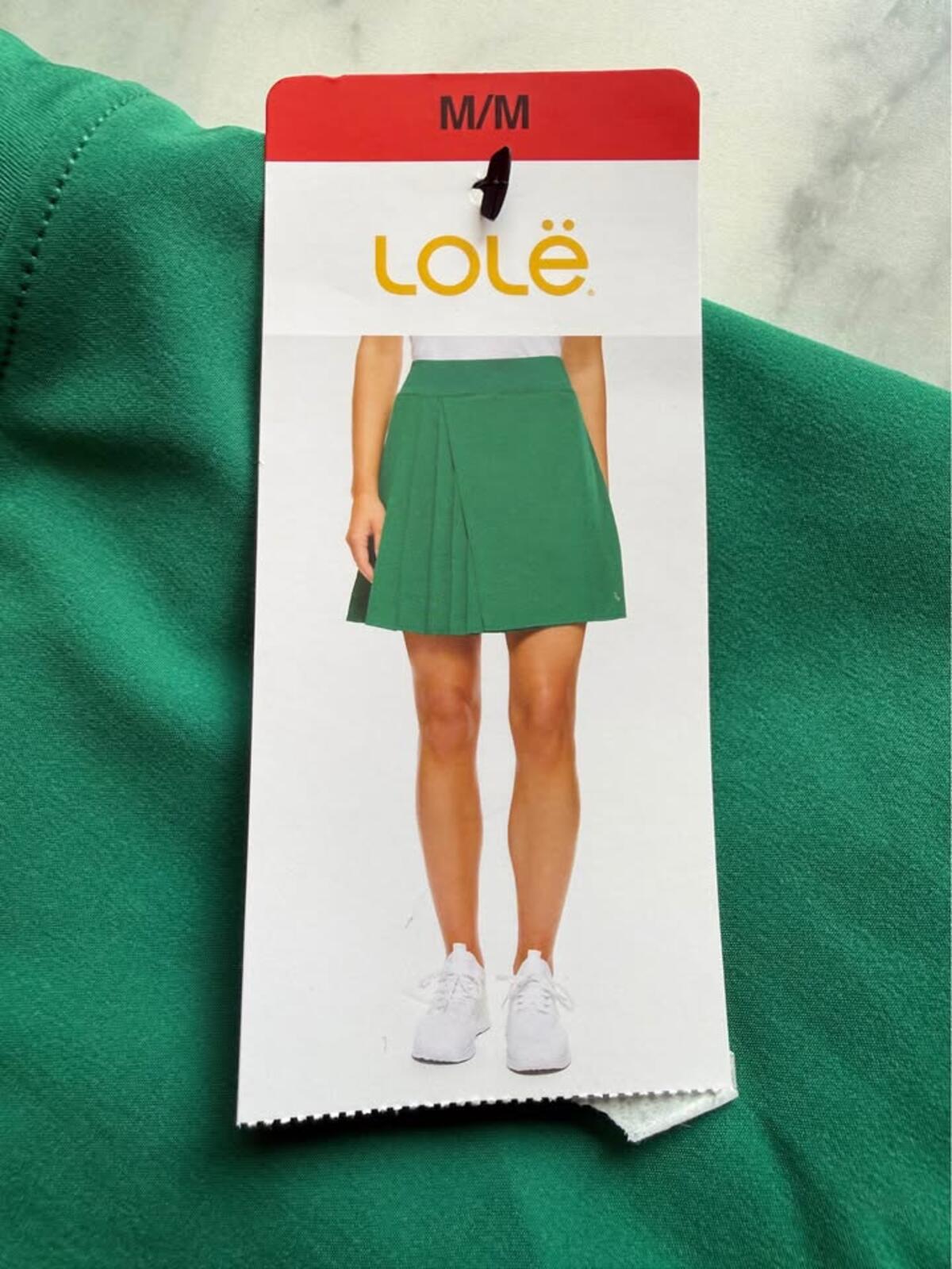 Lole Green Pleated Skort M/M
