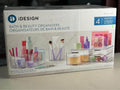 iDESIGN 4 Piece Clear Bath & Beauty Organizers